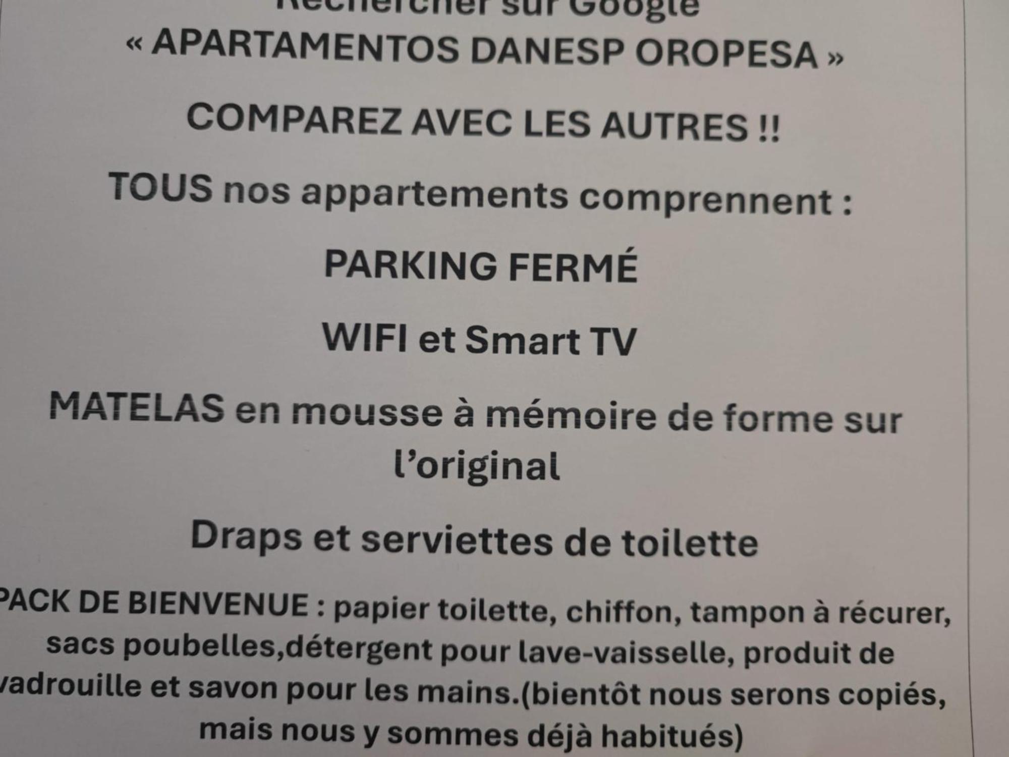 Apartamentos Danesp-Playa De Les Amplaries Marina Dor- Frontales Al Mar Oropesa del Mar Zewnętrze zdjęcie