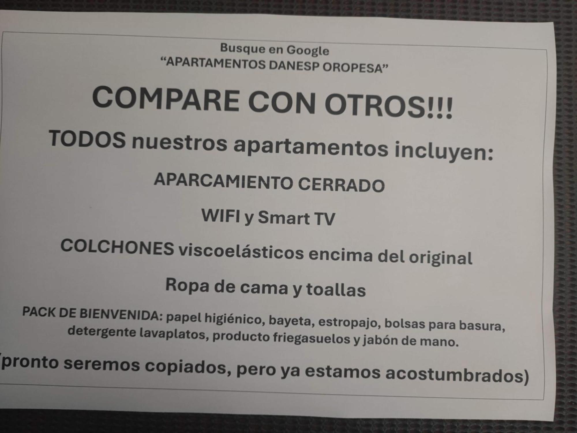 Apartamentos Danesp-Playa De Les Amplaries Marina Dor- Frontales Al Mar Oropesa del Mar Zewnętrze zdjęcie